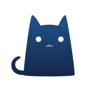 Clash Verge 蓝色猫形品牌标志
